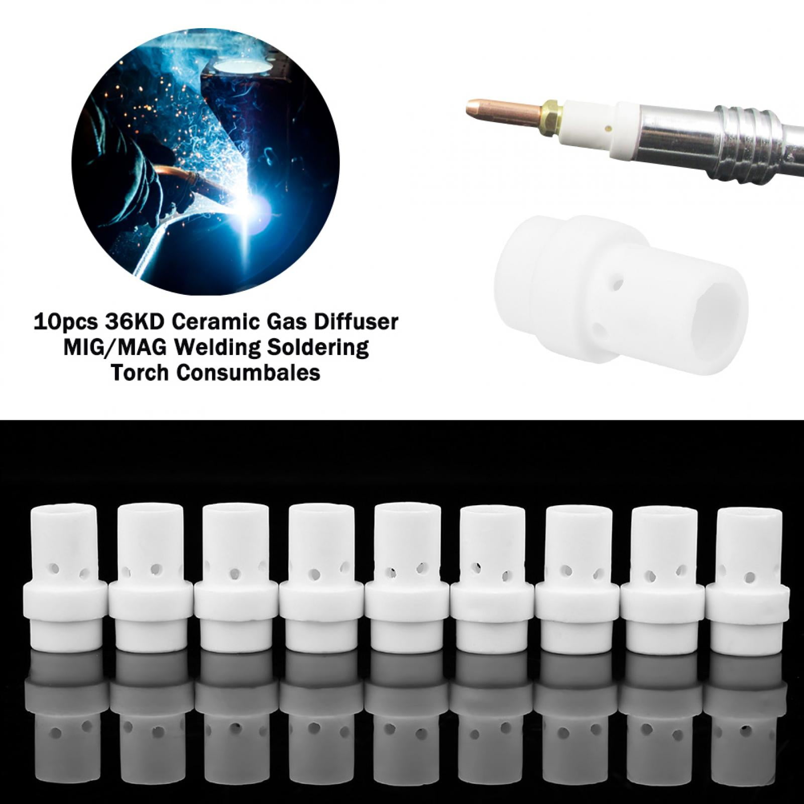 Higoodz Welding Torch Diffuser, Welding Gas Diffuser, MIG/MAG