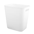 thumbnail image 5 of MaxxMarket Plastic Small Trash Can Wastebasket, Garbage Container Basket for Bathrooms, Laundry Room, Kitchens, Offices, Kids Rooms, Dorms, 3.5 Gallon, Yellow, 5 of 10