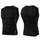 thumbnail image 4 of Chaleco deportivo informal de moda para hombre: camiseta sin mangas ajustada para fitness, poliéster, 4 of 5