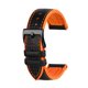thumbnail image 3 of Correa de caucho de fibra de carbono para reloj Fossil de 20 mm y 22 mm con cierre de acero inoxidable y cadena deportiva resistente al agua para reloj Mido T-issot, 3 of 5