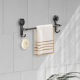 thumbnail image 4 of Strong Suction Cup Towel Rack, No Drill Bathroom Wall Mounted Shelf for Towels/Washcloths, Waterproof Space-Saving Organizer for Home/Shower/Hotel Decor, 4 of 4
