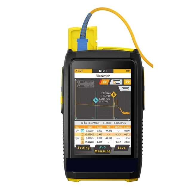 Zilai Mini OTDR 1310nm 1550nm Dual Wavelength Optical Fiber Reflectometer Tester