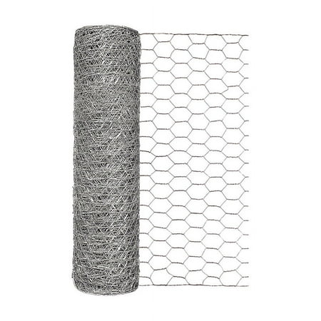 UPC: 0651082181851 | Garden Zone 18 in. H x 50 ft. L 20 Ga. Silver Poultry Netting