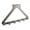 Gray, variant on Over The Door Hook Organizer - 6 Hooks Heavy Duty Carbon Steel Door Hanger Rack, Quiet No Noise with Protective Pads, Holds Coats Towels Bags for Bedroom Bathroom Kitchen