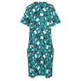 thumbnail image 4 of Vestido de cumpleaños de copas y botellas de vino tinto para mujer vestido verde ancho con cremallera ordenada, 4 of 6