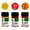 Yellow, variant on Marabu Marble Paint Starter Set – Craft County Packs of 3 – Deep Sea/Fresh/Elegance/Sunrise – 15ml Bottles – Easily Paint Flat and Dimensional Surfaces