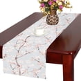 thumbnail image 2 of MYPOP Cherry Blossoms Table Runner Home Decor 16x72 Inch, Floral Blooming Table Cloth Runner for Wedding Party Banquet Decoration, 2 of 6
