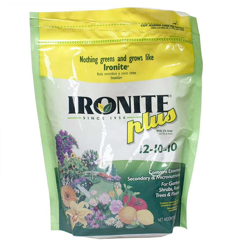 3 Lbs Ironite Plus Lawn and Plant Food [Set of 12], Sold on Walmart By