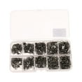 thumbnail image 1 of pitrice 200Pcs Small Hook Line Link Connector Swivels Coarse Sea Carp Fishing Tackle, 1 of 9