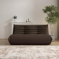 thumbnail image 5 of WHGBJA Lazy Floor Togo Sofa Lounger High-Density Sponges Filling and Comfy for Adults Loveseat Oversize Bean Bag Chair, Coffee, 5 of 9