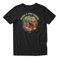 thumbnail image 2 of Disney Pixar Hoppers Mabel And King George Forest Circle Men's T Shirt (Black, S-3XL), 2 of 4