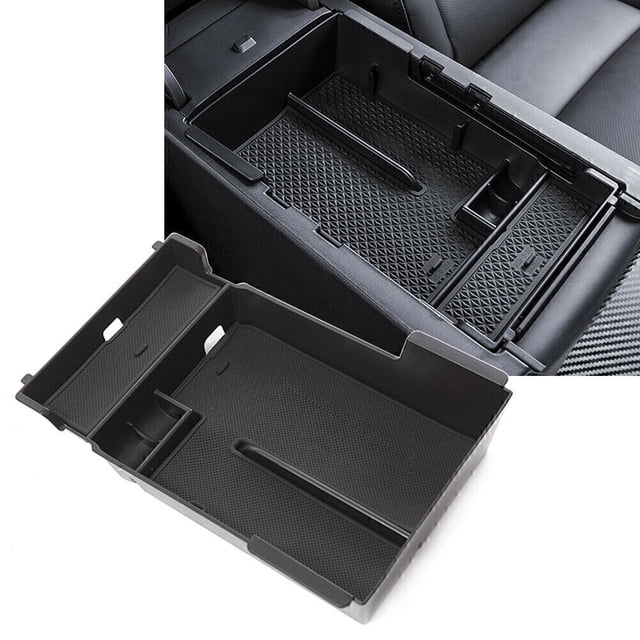Armrest Storage Box Central Console Card Phone Holder for Mazda 3 Axela 2020