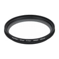 thumbnail image 1 of Filtro de Estrella Variable Uxcell de 58mm, Filtro de Lente de Estallido de Estrellas de 4-8 Puntos para Efecto de Brillo en Lentes de Cámara para Escenarios Nocturnos, 1Pcs, 1 of 7
