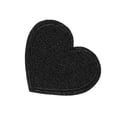 thumbnail image 5 of Uxcell 1.65'' x 1.42'' Iron-on Hot Melt Adhesive Patches Sew Embroidered Patches 10Pcs Black, 5 of 6