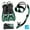 Green, variant on Seavenger Hanalei Anti-Fog 4-Piece Snorkeling Set (Mint Cream, Small)