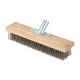 thumbnail image 4 of Cepillo para piso, escoba de empuje, cabezal de cepillo de fregado resistente para patios, cepillo de alambre de acero inoxidable para superficies de 30 centimetros, 4 of 8