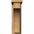 thumbnail image 2 of 5 1/2"W x 14"D x 18"H Huntington Smooth Corbel w/Backplate, Western Red Cedar, 2 of 9