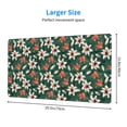 thumbnail image 2 of Naloa Lilies Flowers Gaming Mouse Pad Large Mouse Mat Long Extended Desk Pad Non-Slip Rubber Mice Pads Stitched Edges Thin Pad (16x29.5 Inch), 2 of 8