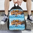 thumbnail image 3 of Easygd Animals on Noah's Ark Floating Versatile and Stylish Backpack: Comfort, Storage, and Durability for College,Work, Travel, and Everyday Use, 3 of 8