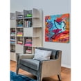 thumbnail image 4 of Marmont Hill "Bird Outline" by Jill Lambert Painting Print on Wrapped Canvas, 4 of 5