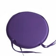 thumbnail image 2 of Shiogb Stool Seat Cushion Garden Room For Outdoor Pads Dining Chair Round Bistros Patio Kitchen，Dining & Bar, Round Cushion Dining Chair Cushion 11.8X5.9X2 Inches, 1* Round Dining Chair Cushion, 2 of 2