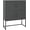 Anthracite, variant on Steel Highboard with 6 Doors, 31.5x13.8x53.1 Inches, Sturdy Storage Cabinet for Home Decor