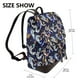 thumbnail image 2 of Fotbe Astronauts in sport Mochila Bolso con Estampado para Mujer, Mochila Antirrobo de Nylon Impermeable, Bolsa Ligera de Hombro, 2 of 4