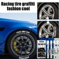 thumbnail image 2 of White Tire Paint Marker for Car Tire Lettering 4 Pack Tire Paint Pens with Weatherproofs Ink Designed To Last on Car Tires and Many Other Materials10ml, 2 of 7