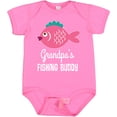 thumbnail image 3 of Inktastic Grandpa Fishing Buddy Girls Fish Girls Baby Bodysuit, 3 of 5