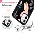 thumbnail image 2 of Compatible with iPhone 12 Case for Women - FYBTO Phone Case for iPhone 12 Pro Case Girls Flowers Pattern for iPhone 12 Cases Shockproof Silicone Protective Cover, 2 of 5