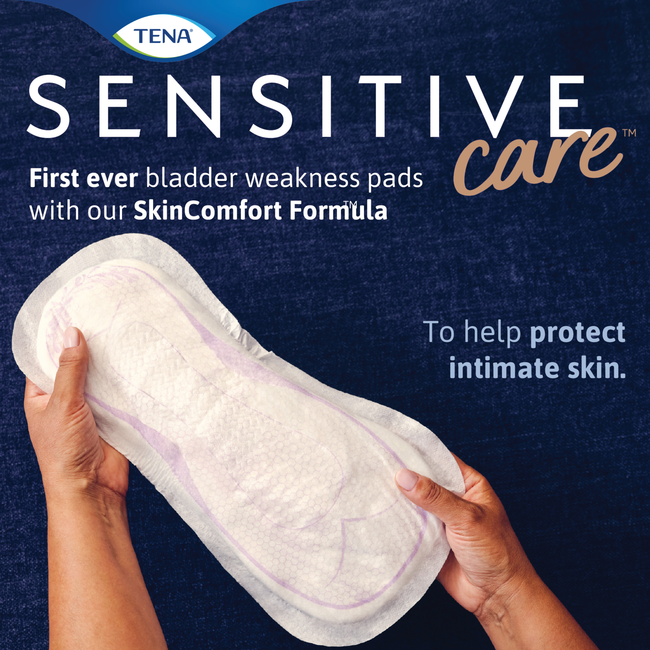 Tena Incontinence Pads, Bladder Control & Postpartum for Women, Overnight Absorbency, Sensitive Care, 28 Count - image 3 of 7