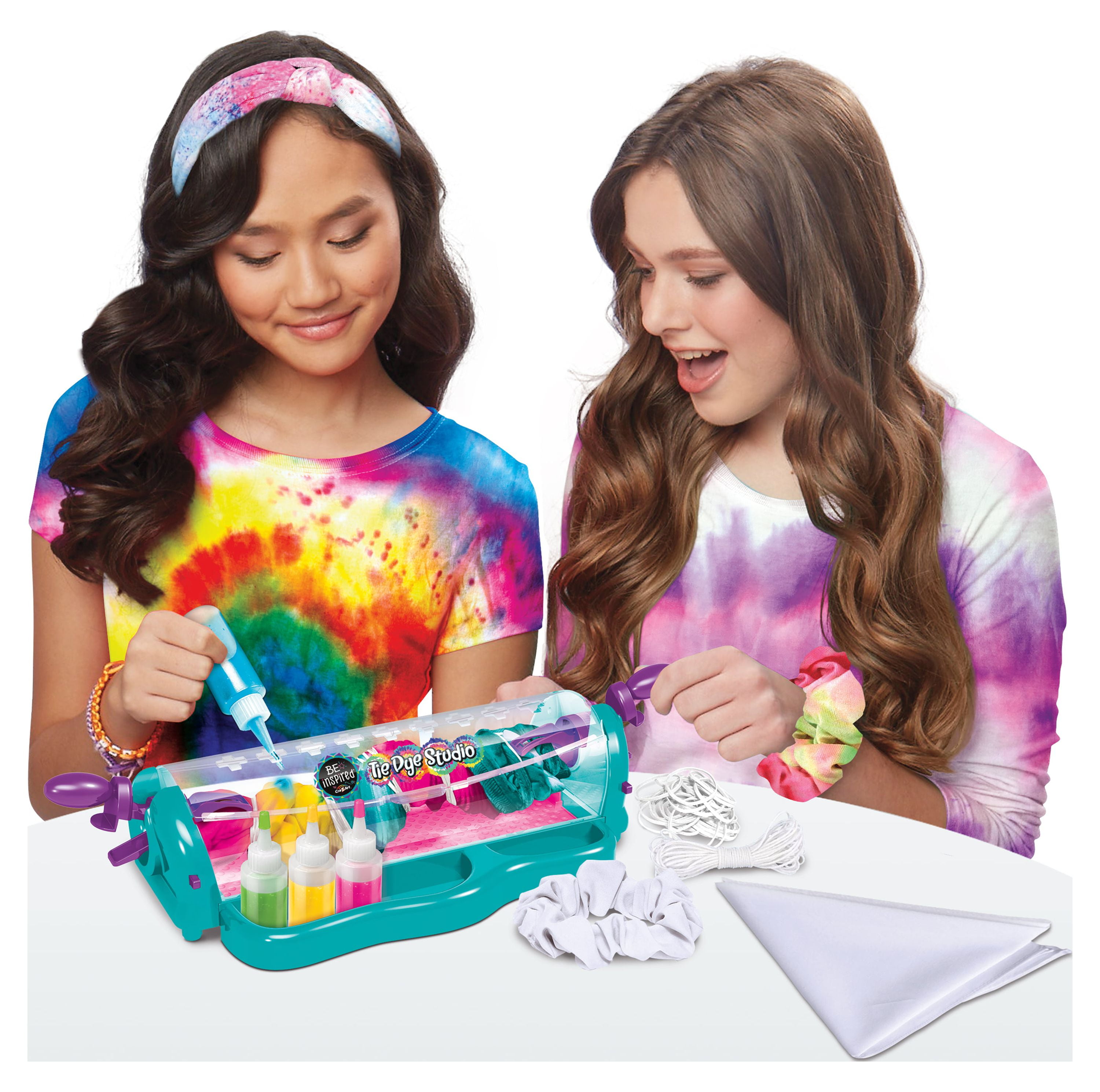 Original Stationery Color Crazy Tie Dye Kit, Fun Tie Dye Kit for Girls Ages  10-12 with Tie Dye Colors to Make Colorful Tie Dye Crafts, Great Gift Idea