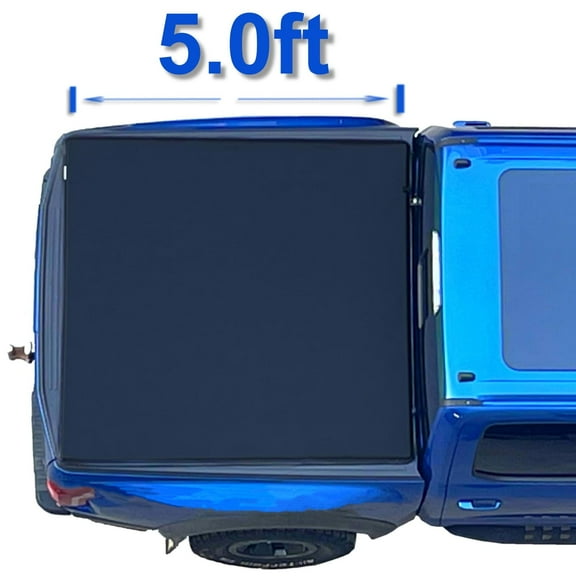 Mamoru Soft Roll Up 5' Truck Bed Cover Compatible for 2020-2026 JEEP GLADIATOR Vinyl Tonneau Cover