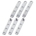 thumbnail image 3 of CRAFTHROU 6Pack Stainless Steel Hinge Kitchen Door Hinges Silver Accessory Installation, 3 of 6