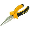 thumbnail image 2 of 160mm Long Needle Nose Side Cutter Snipe Electrician Pliers Soft Grips, 2 of 7