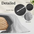 thumbnail image 3 of Grey Ombre Pillow Covers 12"x20", Modern Abstract Art Ocean Oil Painting Soft Brushed Microfiber Breathable Throw Pillow Covers, Decorative Pillowcase with Zipper for Couch Sofa Bedroom Living Room, 3 of 9