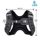 thumbnail image 3 of Chaleco pesado Henkelion para hombres, mujeres y niños, 3,6 kg, negro, 8 libras, 3 of 9