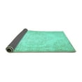 thumbnail image 2 of Ahgly Company Indoor Rectangle Abstract Turquoise Blue Contemporary Area Rugs, 5' x 8', 2 of 4