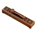thumbnail image 1 of DOLITY Incense Burner Holder Carved for Teahouse Study Room Living Room Ruyi Copper, 1 of 9