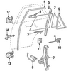 Genuine OE Mitsubishi Sash Channel - MB365253