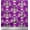 Purple, variant on Soimoi Rayon Fabric Leaves,Floral & Tribal Owl Cartoon Print Sewing Fabric Yard 42 Inch Wide