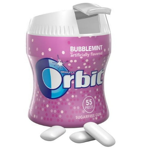 Wrigley's Orbit Sugarfree Gum Bubblemint (Pack of 18)