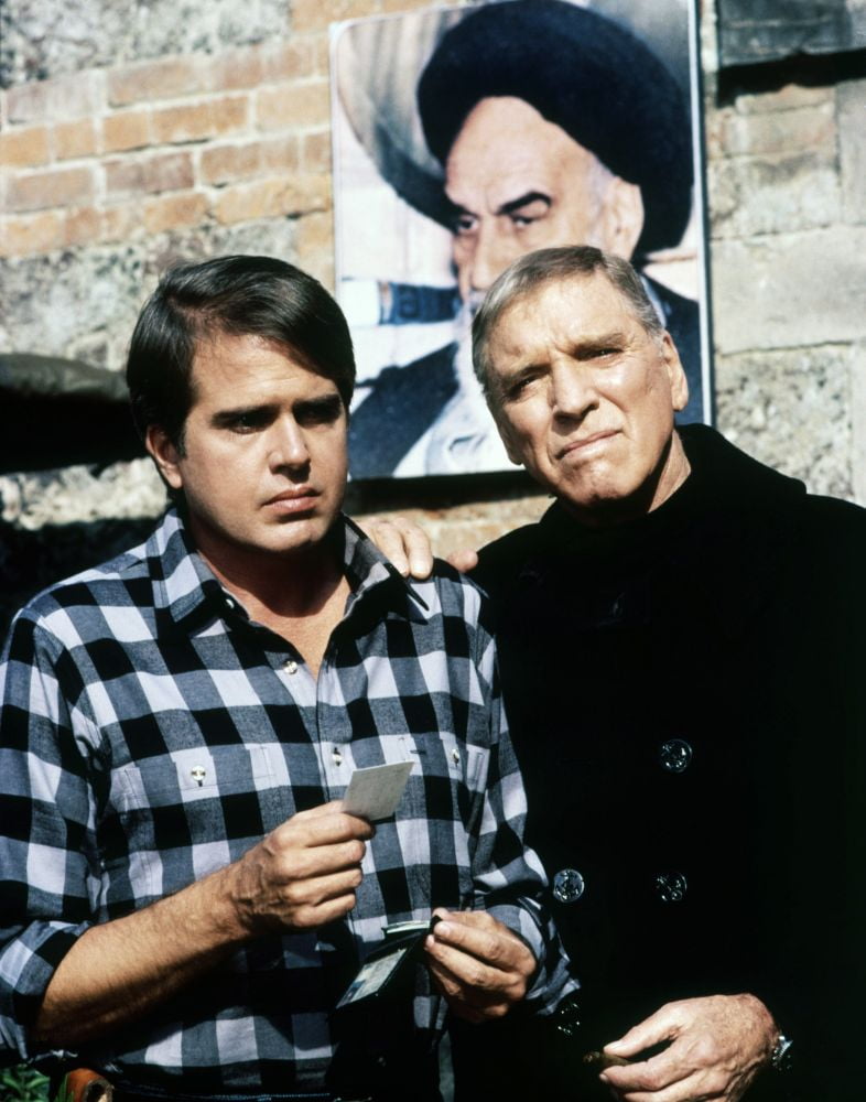 On Wings Of Eagles, (From Left) Paul Lemat, Ayatollah Khomeini (On