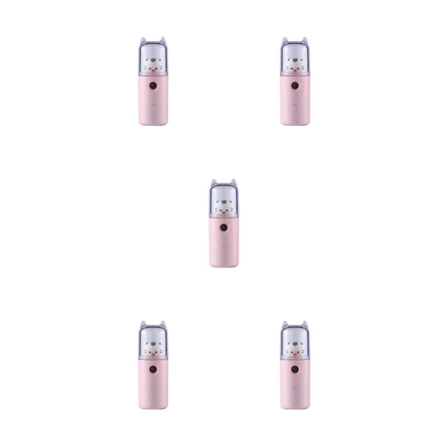 Inteprter Pulverizador de niebla facial 30ml Cuidado de la piel Hidratante Nebulizador facial personal de mano Vaporizador portátil Auto-off Type2 NO2