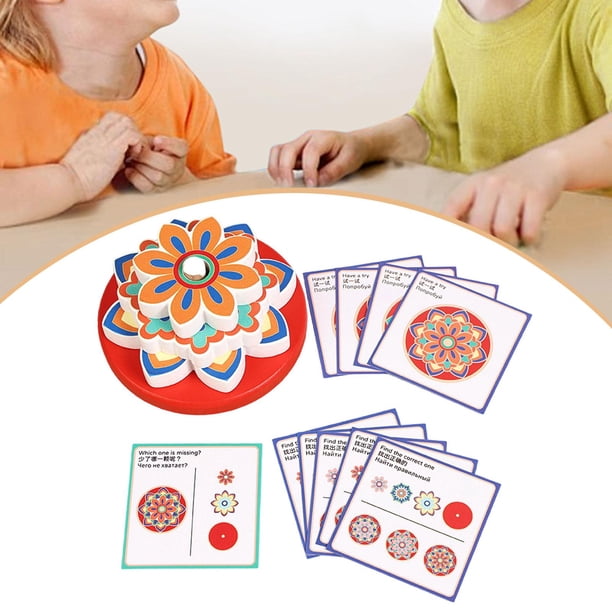 Juegos de apilamiento de bloques de madera, juguetes educativos, rompecabezas de formas, torre, divertidos juegos de mesa de aprendizaje desafiantes,