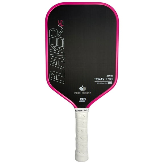 Paddlesshop Planker4S Trufoam Pickleball Paddle Gen 4 Toray T700 Carbon Fiber Thermoformed 15mm Foam Core Lightweight Paddle