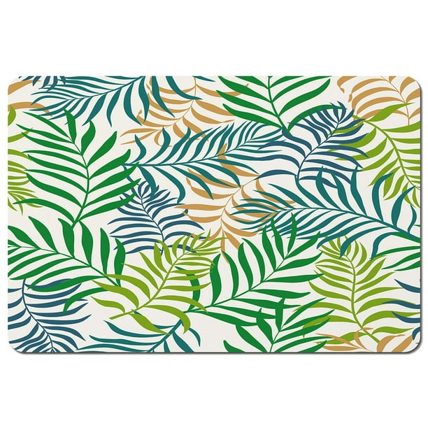 Green Tropical Palm Leaves (Placemat)