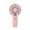 Pink, variant on RUXAN Portable Pocket Fan with USB Rechargeable Battery 3 Speed Handheld Fan Lanyard Personal Desk Table Fan for Daily,Travel, Outdoors, Hiking, Camping