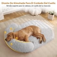 thumbnail image 3 of Cama para Perro, Cama Ortopédica para Perros con Almohadillas para Orejas Extraíbles y Parte Inferior Antideslizante, Adecuado para Casa para Perro, Baúles de Automóviles, Pisos y Sofás (120*75), 3 of 7