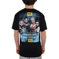 thumbnail image 3 of UFC - Camiseta gráfica para hombre 215 Two Title Fights, color negro, pequeña, 3 of 5